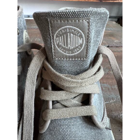 Palladium Pampa Hi Boue Boot Womens sz 7 gray - Picture 2 of 10